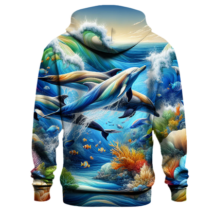 Whimsical Ocean Paradise Hoodie