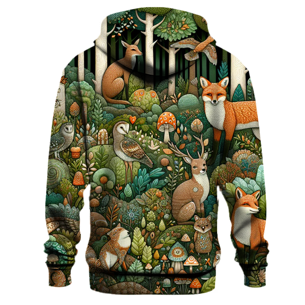 Charming Forest Friends Hoodie