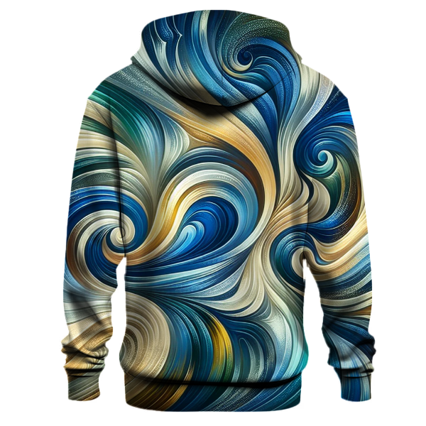 Artistic Wave Flow Hoodie