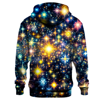 Disco Fever Stars Hoodie