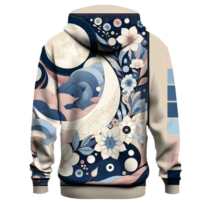 Lunar Blossom Serenity Hoodie