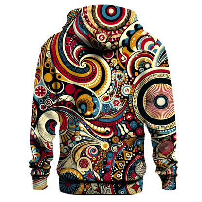 Funky Bohemian Patterns Hoodie