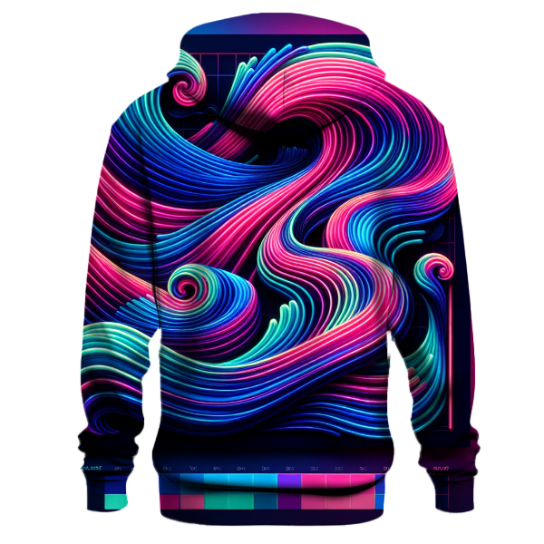 Neon Wave Paradise Hoodie