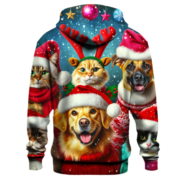 Joyful Holiday Pets Hoodie