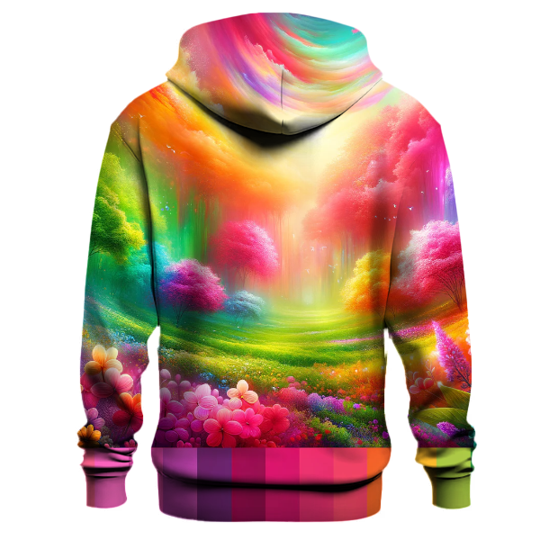 Blossom Burst Gradient Hoodie