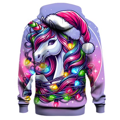 Magical Christmas Unicorn Hoodie