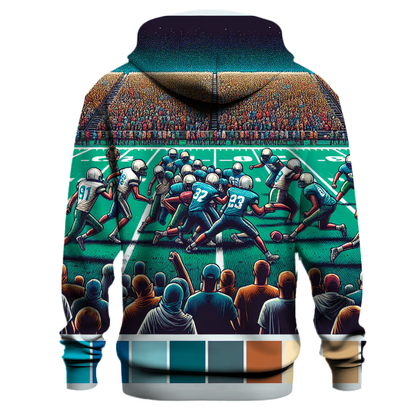 Football Team Spirit Hoodie