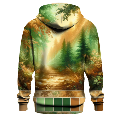 Whimsical Forest Path Hoodie