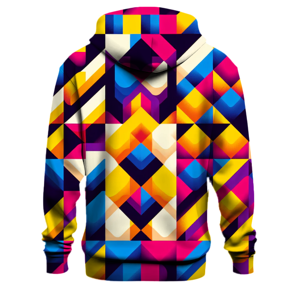 Funky Checkerboard Flash Hoodie