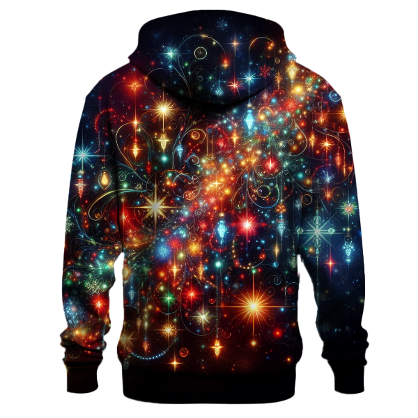 Retro Christmas Light Show Hoodie