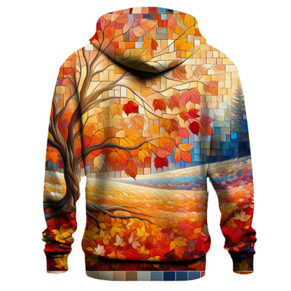 Vivid Autumn Forest Hoodie