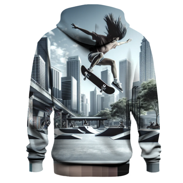 Skateboarding - Street Art Vibe Hoodie