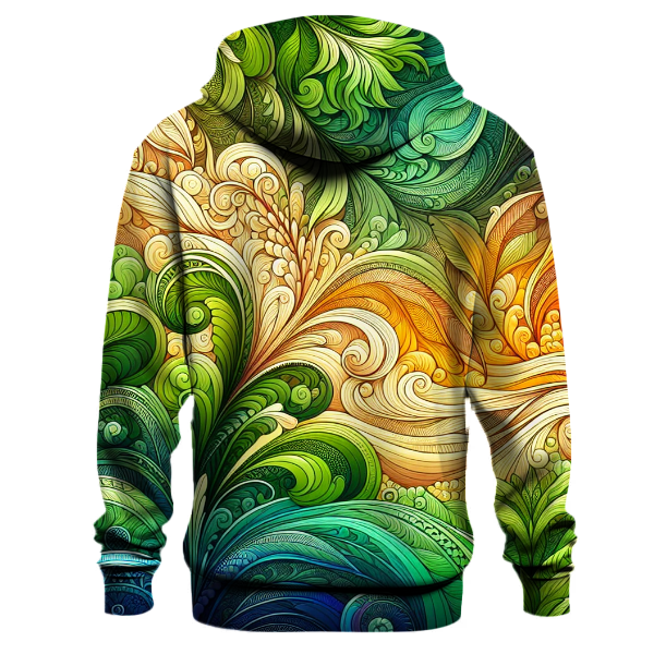 Prismatic Garden Symphony Hoodie