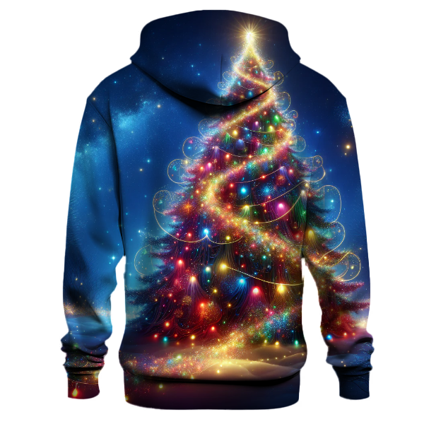 Christmas Lights Glow Hoodie