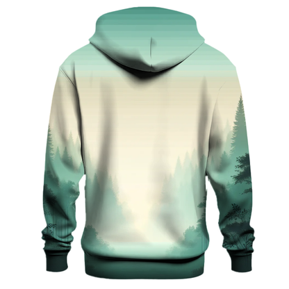 Ethereal Forest Mist Hoodie Custom Hoodies