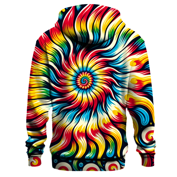 Retro Vibe Explosion Hoodie