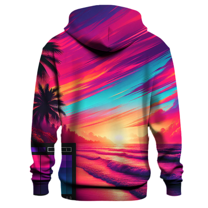 Groovy Sunset Vibes Hoodie