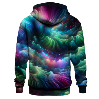 Cosmic Aurora Burst Hoodie