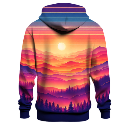 Sunset Vibes Design Hoodie