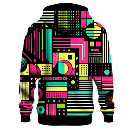 Radical 80s Abstract Hoodie