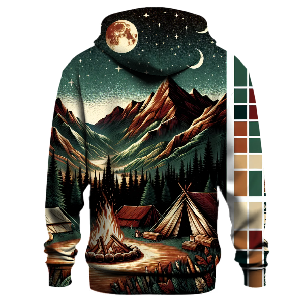 Vintage Campfire Vibes Hoodie