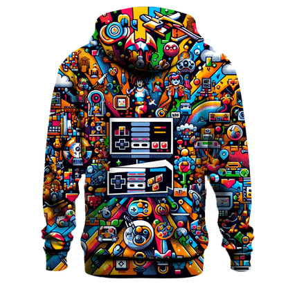 Classic Retro Games Hoodie