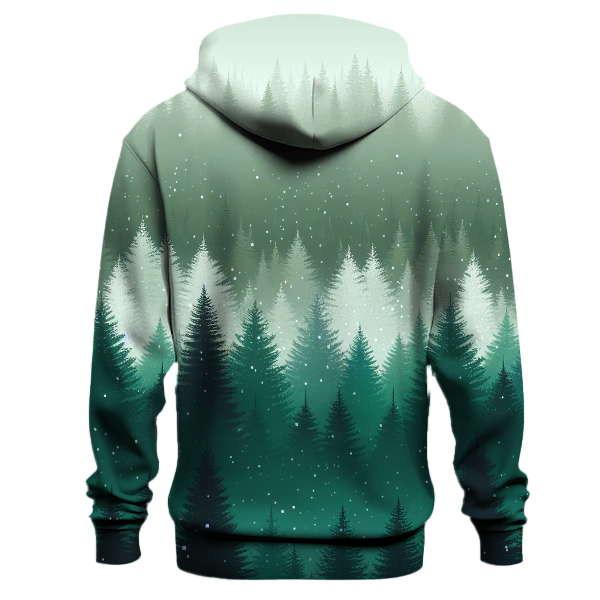 Winter Pine Hues Hoodie