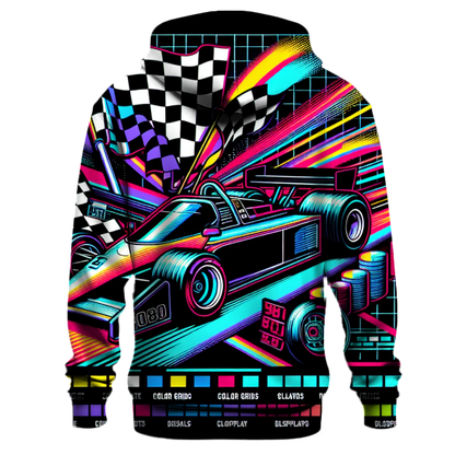 Classic Neon Racing Hoodie