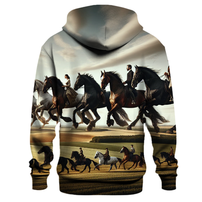 Equestrian Gallop Hoodie Custom Hoodies