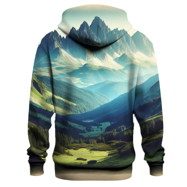 Tranquil Mountain Retreat Hoodie