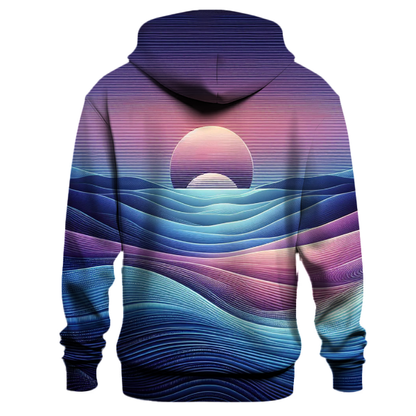 Lakeside Dusk Gradient Hoodie