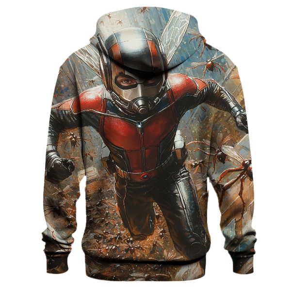 Paul Rudd: The Mighty Ant-Man's Witty Adventure Hoodie