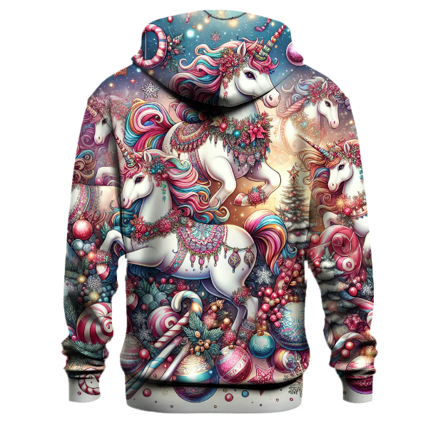 Charming Christmas Unicorns Hoodie