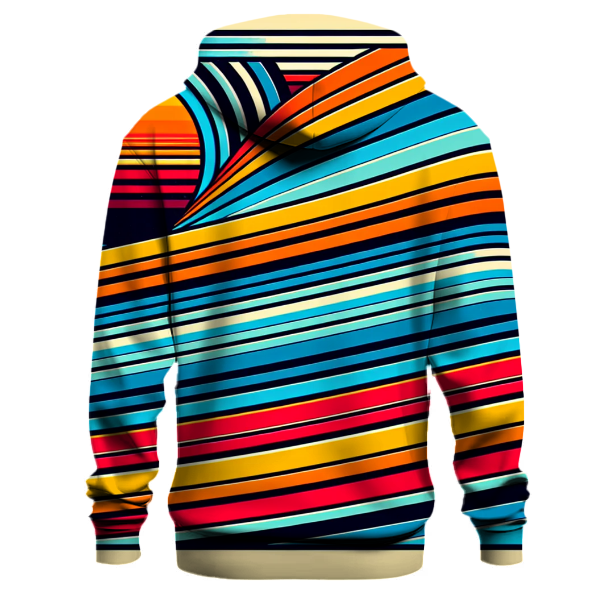 Classic 70s Funk Stripes Hoodie