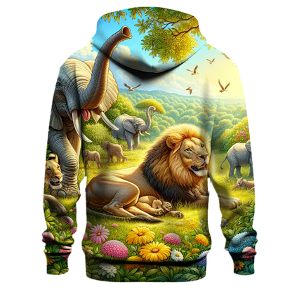 Playful Safari Adventure Hoodie