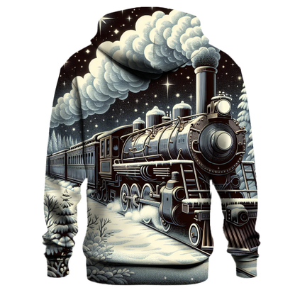 North Pole Express Train Hoodie