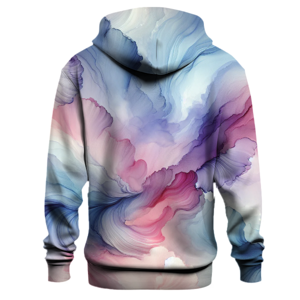 Whimsical Watercolor Tie-Dye Hoodie