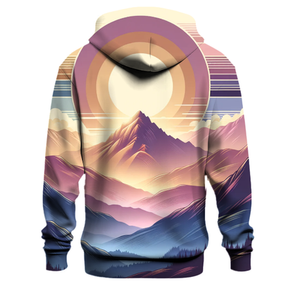 Mountain Dawn Gradient Hoodie