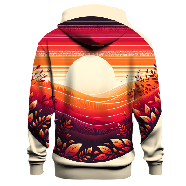 Autumn Sunset Gradient Hoodie