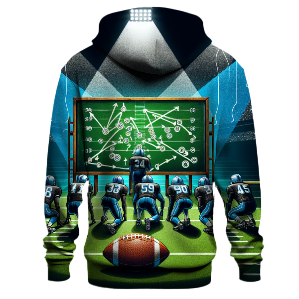 Football Playbook Strategy Hoodie Designer Hoodies