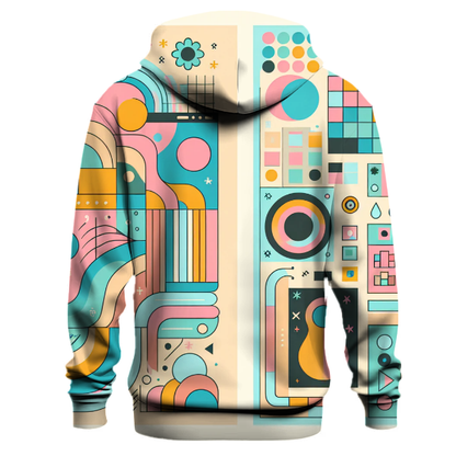 Retro Pastel Pop Hoodie