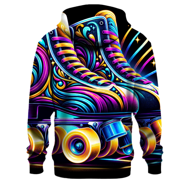 Neon Roller Disco Hoodie