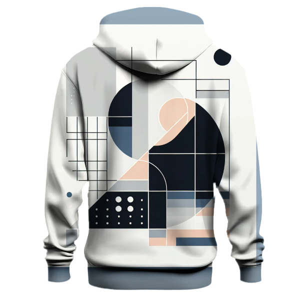 Modern Minimalist Shapes Hoodie