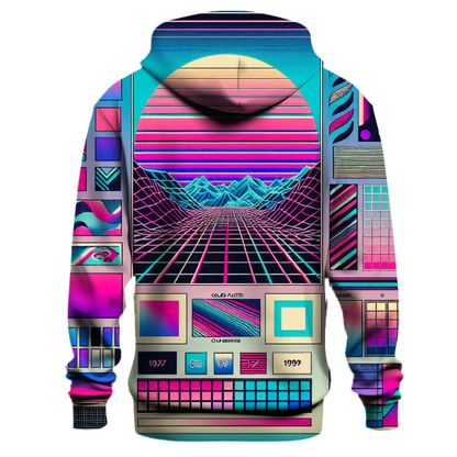 Electric Dreams Vaporwave Hoodie Hoodie Trends