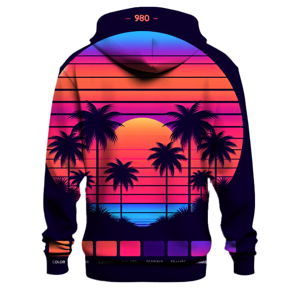 Neon Sunset Dreams Hoodie