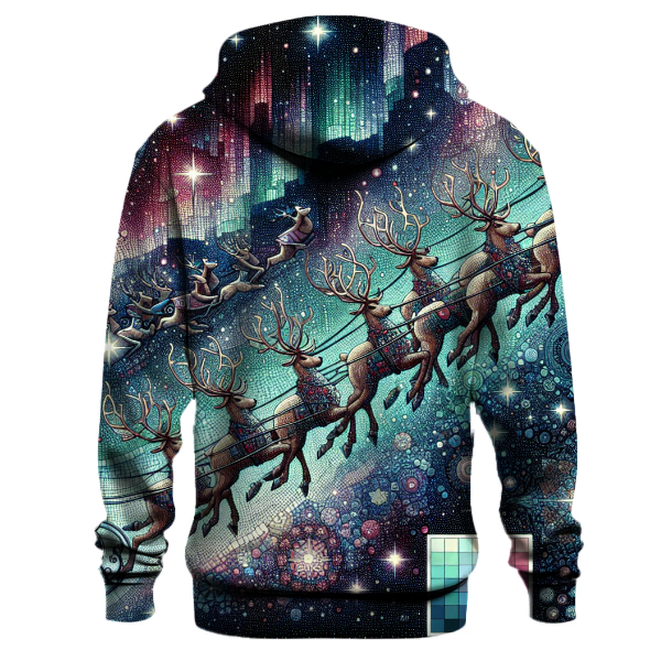 Christmas Eve Starlit Sleigh Hoodie