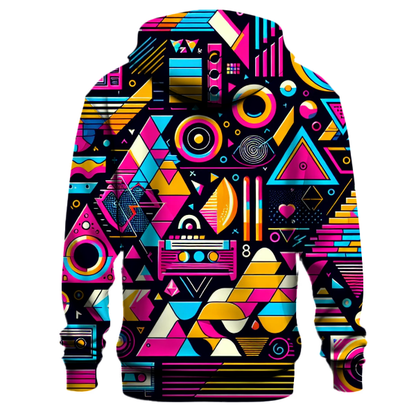 Funky 80s Retro Vibes Hoodie