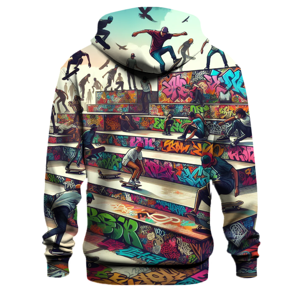 Skateboard Urban Vibes Hoodie