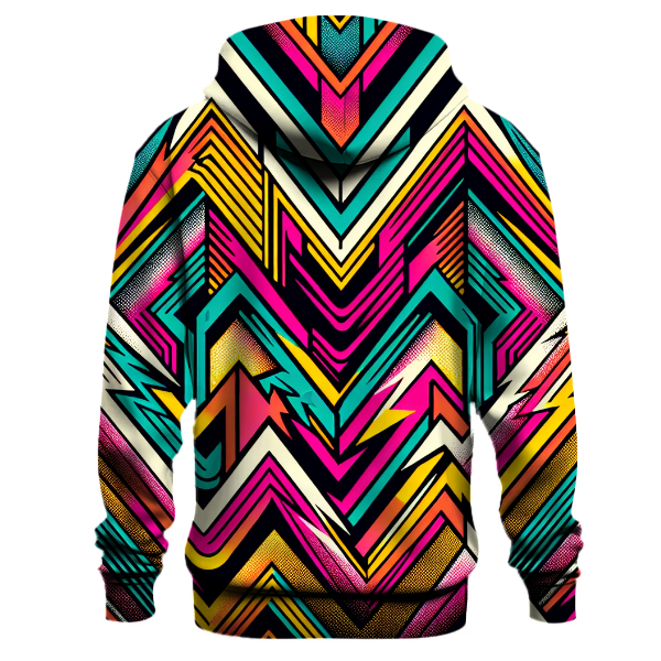 Electric Retro Vibes Hoodie