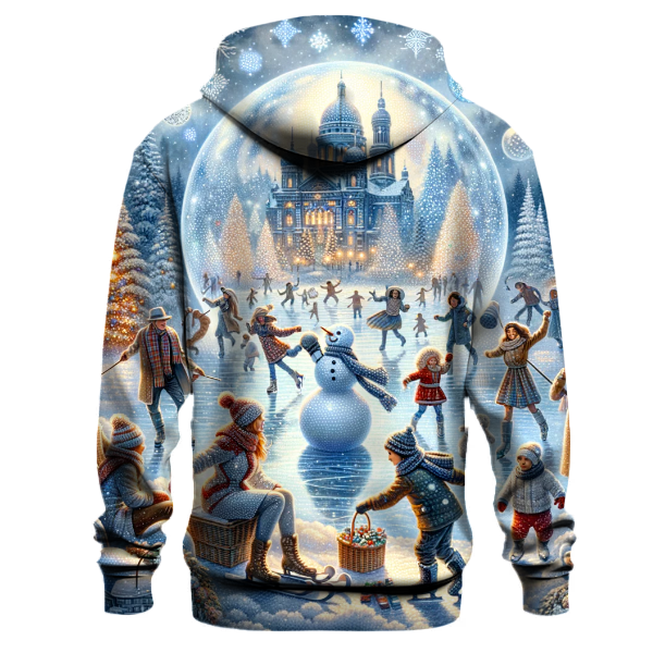 Whimsical Snow Globe Wonderland Hoodie